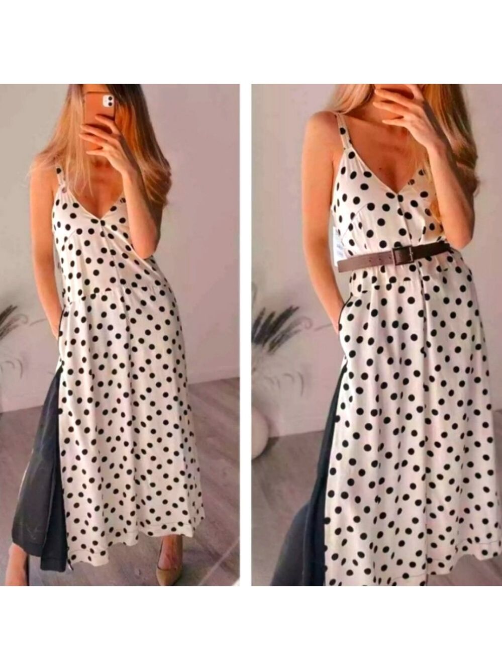 Zara Polka Dot Slip Dress - Limited Edition, Size XS - Picture 9 of 17